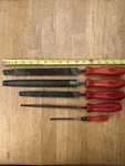 Snap-on Hard Handles (2) HF-616 HF-615 HF-614 HF-611. Usa Handle, Mixed Files. Fixed Price $159.97.