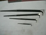Snap On PBS704 Lady Foot Pry Bar Piece Set 2050 - 1650 1250. Fixed Price $200.00.