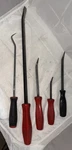 Snap-on 5PC & Pick Set SPBS24A SPBS12A SPBS8A Usa Striking Prybars. Fixed Price $214.95.