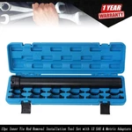 13PCS Inner Tie Rod Removal Auto Tool Kit With 12 Sae & Metric Crowfoot Adapters. Fixed Price $33.19.