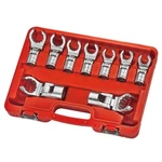 JTC-6774 1/2 Dr 12PT 9PCS Flexible Crowfoot Wrench 17 18 19 21 22 24 27 30 32MM. Fixed Price $258.34.