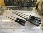 Snap-on 5 Pc Screwdrivers Slotted & Phillips 4ASA SSDP31 SSDP64 SSD4120 SSD480. Fixed Price $85.00.