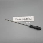 Snap-on TSDD4100 Flathead Screwdriver Slotted Regular Long Black Handle, 19" Usa. Fixed Price $28.99.