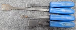 Cornwell Tools Blue Hard Handle Pry Bar Scraper 4-PIECE Set. Fixed Price $119.99.