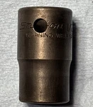 Snap-on Tools Usa 1/2" Drive 6-POINT Sae Shallow Impact Socket IM160A. Fixed Price $16.00.