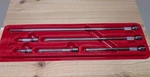 Matco Tools SAXK6T Piece 1/4" Drive Knurled Ratchet Extension Set Excellent. Fixed Price $149.00.