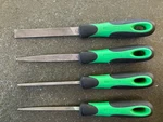 Snap-on 4MA 4W 4SQ 4T Green & Black Handle Pc. Mixed File Set / Portugal. Fixed Price $135.00.