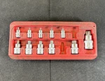 Mac Tools 11-PIECE Torx Star Bit Driver Set T8-T25, T30-T47, T55, T60. Fixed Price $79.99.