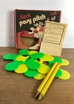 Vintage 1960 Posy Pitch Outdoor Lawn Game Box Kent Brand 5247. Fixed Price $12.00.