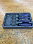 Snap-on Tools Usa Rare Nos Dark Purple Mini Hard Handle Hook Pick Set ASA204BDP. Fixed Price $79.99.