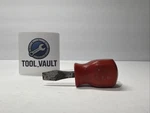 Mac Tools PN2A Red Flat-slotted Head/tip Stubby Screwdriver. Fixed Price $9.99.