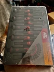 Very Nice Mac Tools 10PC Molded Handle Chisel & Punch Set #PCHG10SB. Fixed Price $150.00.