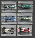 Great Britain Famous Motor Racing Cars & Drivers Mnh Set. Fixed Price $9.47.