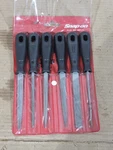 Snap-on Tools 6 Piece Key File Set HBF100 Black Hard Handle With Storage Pouch. Fixed Price $89.99.
