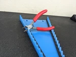 #BO542 Snap-on Tools Electronic Precision Side Cutters Pliers Red E710BCG T-8-12. Fixed Price $69.95.