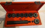 Snap-on Tools Usa A158B Bushing Driver Set 10 Piece W/ Case. Fixed Price $110.00.