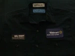 Walmart Auto Care Center Employee Work Uniform Shirt Blue Men's Large. Fixed Price $15.29.
