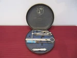 Hazet Tourist Round Toolkit Box Porsche 356 Circa 1953. Fixed Price $1199.00.