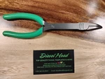 *new* Snap On 408CF - 9 Green Stork Bent Needle Nose Pliers Free Shipping. Fixed Price $89.24.
