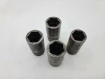 4 Snap-on 1/2" Drive Deep Impact Sockets -used- T399. Fixed Price $140.00.