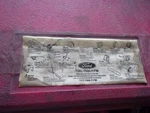 Ford Rotunda T98L-1000-F/FM Incomplete 15 Piece Set. Fixed Price $50.00.