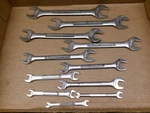 Craftsman Usa 11-PIECE Metric Double Open End Wrench Set 6-26 Mm Nos. Fixed Price $202.50.