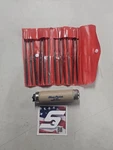 Snap-on 12-PIECE Swiss Patern Miniature File Set HBFN120B With GA-98A Handle. Fixed Price $89.99.