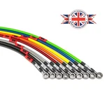 Wezmoto Honda RS125 2009- Braided Brake Hoses Kit. Fixed Price $77.84.