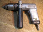 Snap On PD30 1/2" Air Drill With PDAH1 Side Handle. Fixed Price $45.00.