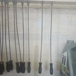 Blue Point 21" Long Flexible Magnetic Pick Up Tool Black Hard Handle PT40B Usa. Fixed Price $35.00.