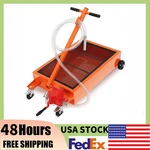 15/17/20 Gallon Oil Drain Pan Low Profile Dolly W/pump & Wheels Car Truck Suvs. Fixed Price $123.92.