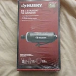 Husky 1/4 Straight Air Die Grinder Pneumatic Tool Model H4220. Fixed Price $35.00.
