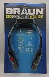 Braun 290 Lumen Led Neck Light Rechargeable. Jogging. Work. Mechanic A7. Fixed Price $43.95.