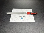 Snap-on Tools New Red Soft Grip Flat Length Blade Mill File SGHF616B 10MA. Fixed Price $71.95.