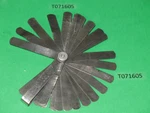 Used Mac Tool Usa FG002 Feeler Gauge 25 Blade X 3" .001 - .035. Fixed Price $34.99.
