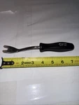 Snap-on Tools Usa Trim Pad Remover Clip A177 Black Hard Handle. Fixed Price $40.00.