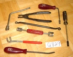 Matco Tools 8 Piece Assorted Brake Bleeder & Spring Installer Retainer. Fixed Price $125.00.