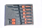 Snap Soft Grip Combination Orange Screwdriver Set SGDX80B0. Fixed Price $189.95.