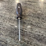 Snap On SGD304B Flat Tip Soft Grip Mini Screwdriver Black New. Fixed Price $44.95.