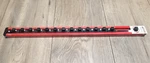 Mts 3/8" Dr Lock-a-socket Magnetic Rail, 18" Long Holds 14 Sockets, Red #LAS38. Fixed Price $36.26.