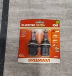 Sylvania Silverstar Ultra Headlight Bulbs - 9004SU.BP2 New/sealed. Fixed Price $21.93.