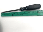 Vintage Snap On Tools SSD-8 , 12 1/2" Flat Slotted Screwdriver Black Handle Usa. Fixed Price $14.00.