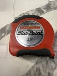 Blue Point By Snap On YASG155EM 26' 8M Tape Measuring Very Nice. Fixed Price $30.00.