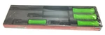 New Snap-on Green 12" 18" 24" Long Striking Prybar Set SPBS704AG. Fixed Price $259.99.