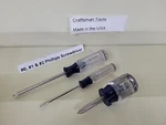 Craftsman Screwdriver Set Phillips #0 #1 #2 Stubby 41293 41294 4118 Nos Usa. Fixed Price $26.36.
