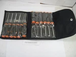 Snap On Mini 12PC Hook/pick Torx Screwdriver Set Orange Soft Grip With Pouch New. Fixed Price $199.99.