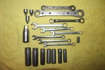 Mixed Lot Of Snap-on Tools Wrenches, Sockets, Ratcheting Box End +++. Fixed Price $165.00.
