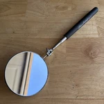 Blue Point Tools 3" Round Telescoping Inspection Mirror Black Handle UIM325 Usa. Fixed Price $34.95.