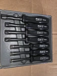 Snap-on Metric Nut Driver Ergonomic Handle 7PC Set 6 To 12 Mm NDDM1070. Fixed Price $179.99.