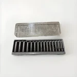 Snap-on Tools 15PC 1/2" Flank Dr Deep Metric 6PT 10-24MM Impact Socket Set. Fixed Price $299.98.